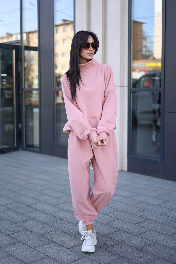 Жіночий оверсайз костюм 71962 фото